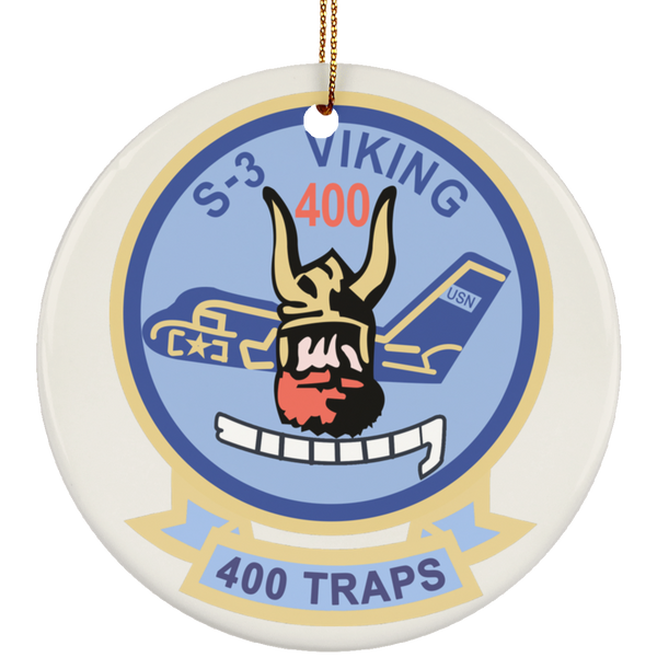 S-3 Viking 6 Ornament - Circle