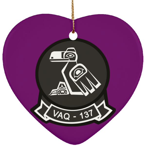 VAQ 137 4 Ornament Ceramic - Heart