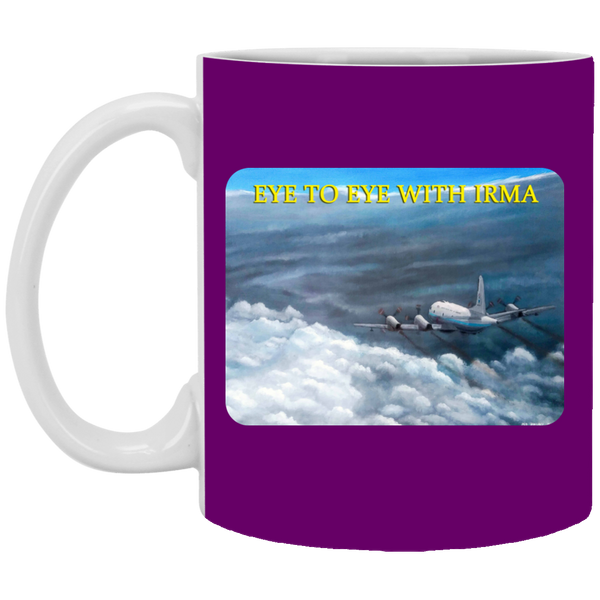 Eye To Eye With Irma White Mug - 11oz