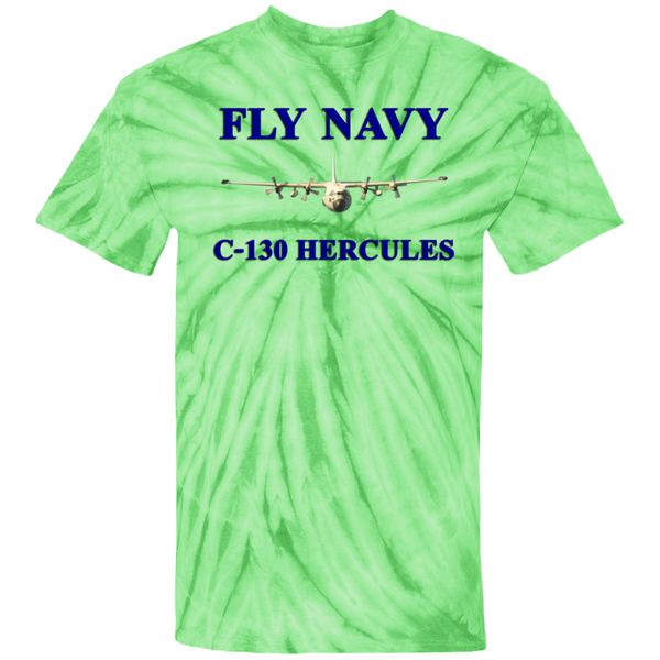 Fly Navy C-130 1 Cotton Tie Dye T-Shirt