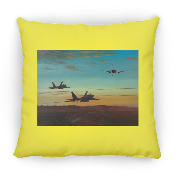 Time To Refuel Pillow - Square - 18x18