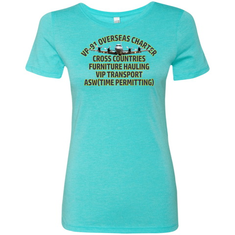 VP 91 8 Ladies' Triblend T-Shirt