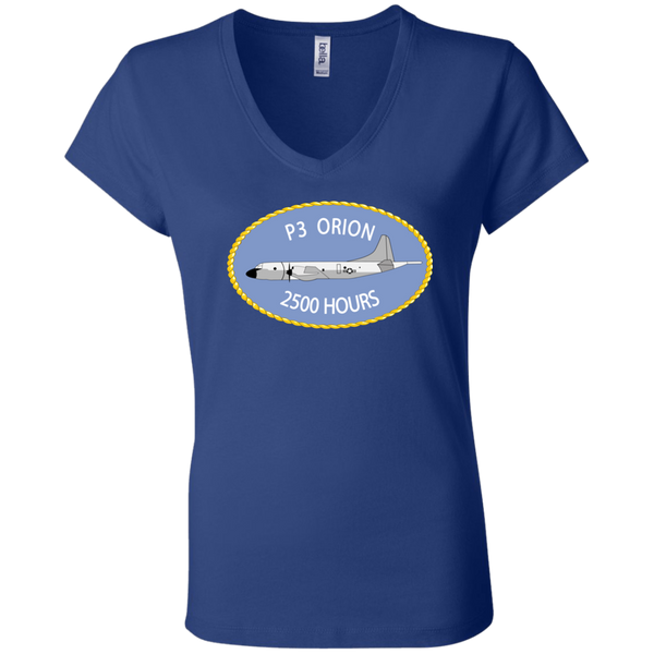 P-3 Orion 9 2500 Ladies Jersey V-Neck T-Shirt