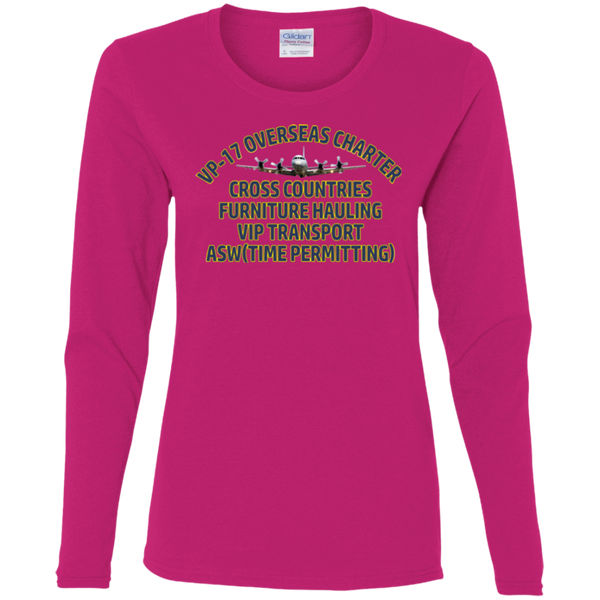 VP 17 2 Ladies' Cotton LS T-Shirt