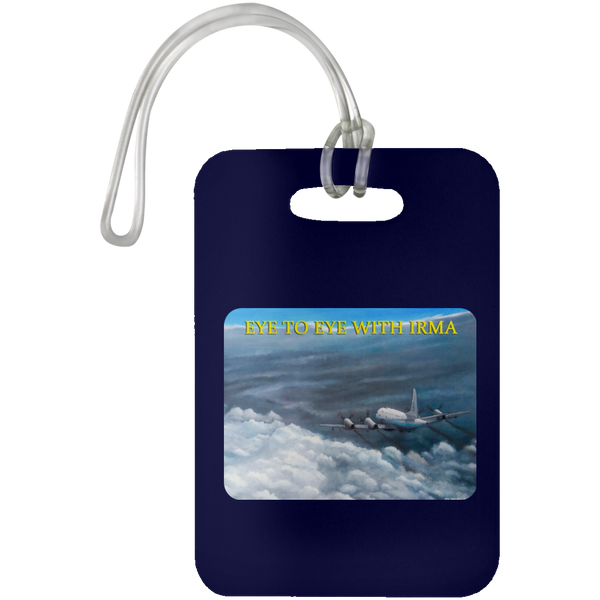 Eye To Eye With Irma Luggage Bag Tag