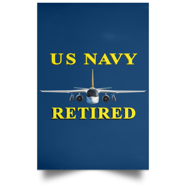 Navy Retired 2 Poster - Portrait