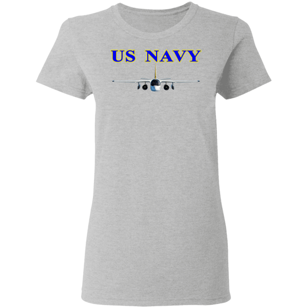 US Navy S-3 2 Ladies' Cotton T-Shirt