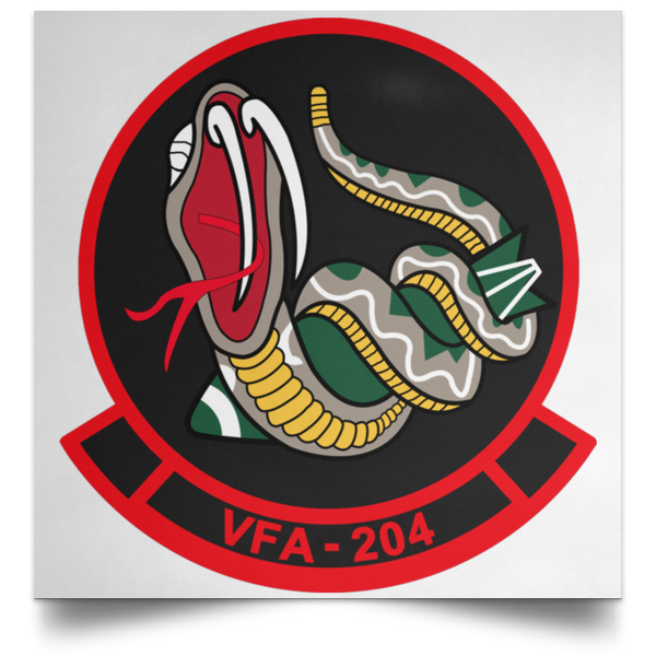 VFA 204 3 Poster - Square