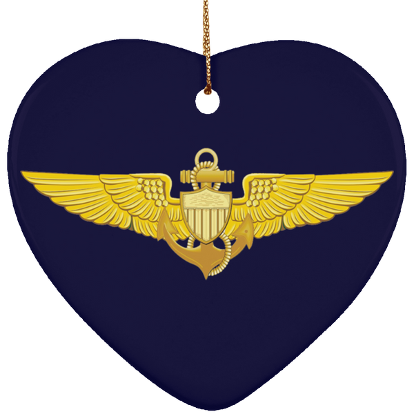 Aviator 1 Ornament - Heart
