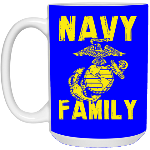 Navy Family Semper Fi 1 Mug - 15oz