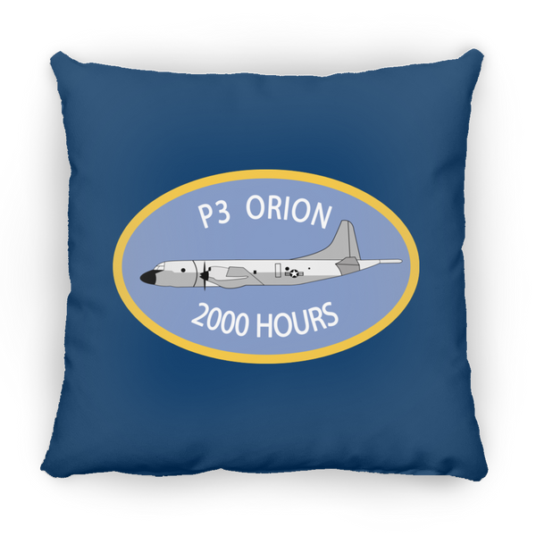 P-3 Orion 9 2000 Pillow - Square - 18x18