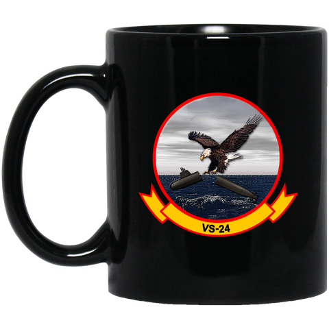 VS 24 2 Black Mug - 11oz