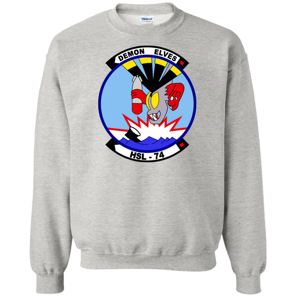 HSL 74 1 Crewneck Pullover Sweatshirt