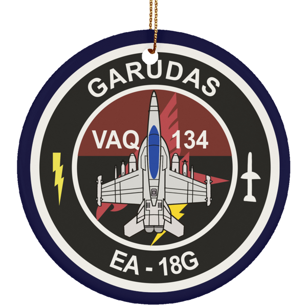 VAQ 134 4 Ornament Ceramic - Circle