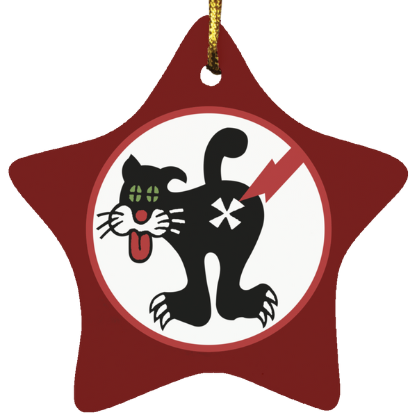 Duty Cat 1 Ornament - Star