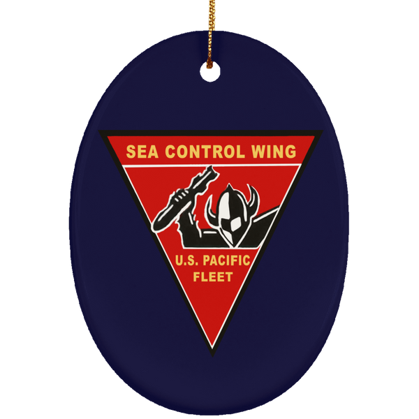 Sea Con Pac Ornament - Oval