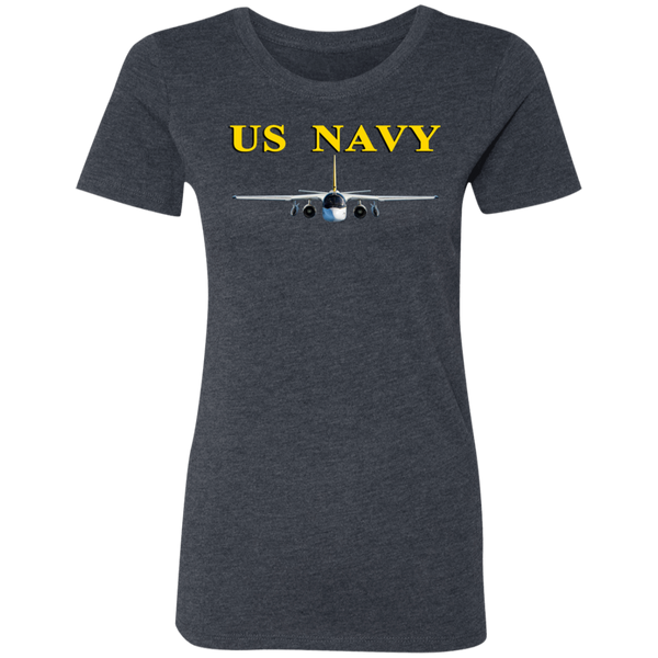 US Navy S-3 4 Ladies' Triblend T-Shirt