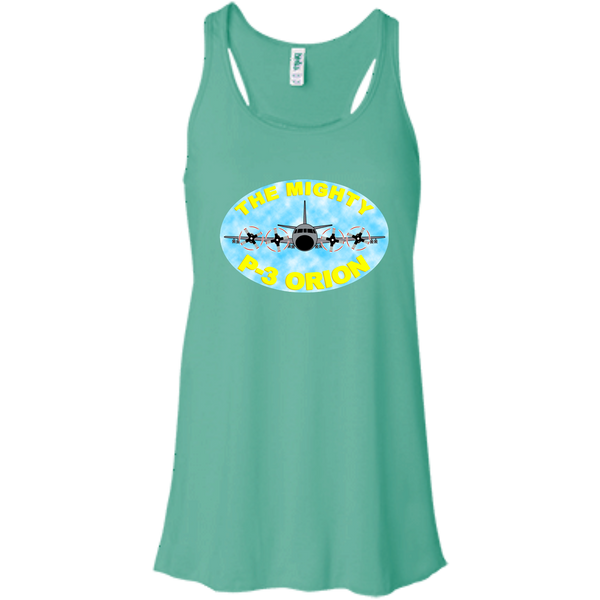 P-3 Orion 8 Mighty P-3 Flowy Racerback Tank