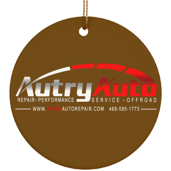 Autry Auto Ornament - Circle