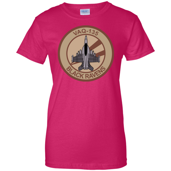 VAQ 135 6 Ladies Custom Cotton T-Shirt