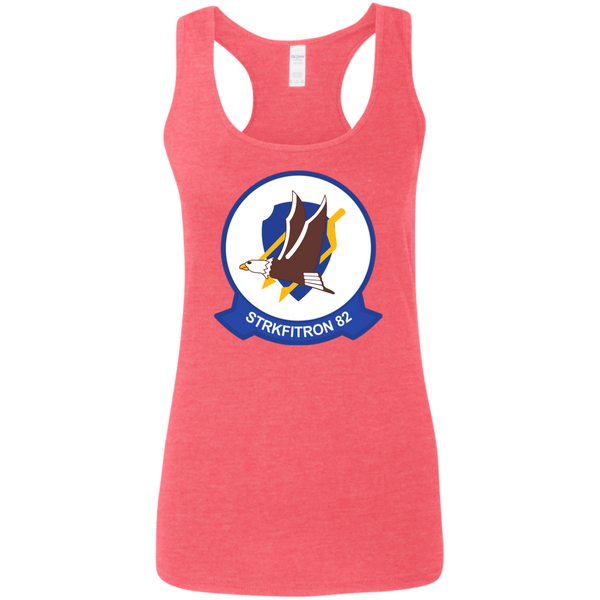 VFA 82 2 Ladies' Softstyle Racerback Tank