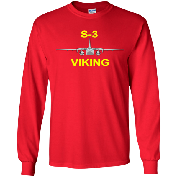 S-3 Viking 10 LS Ultra Cotton T-Shirt
