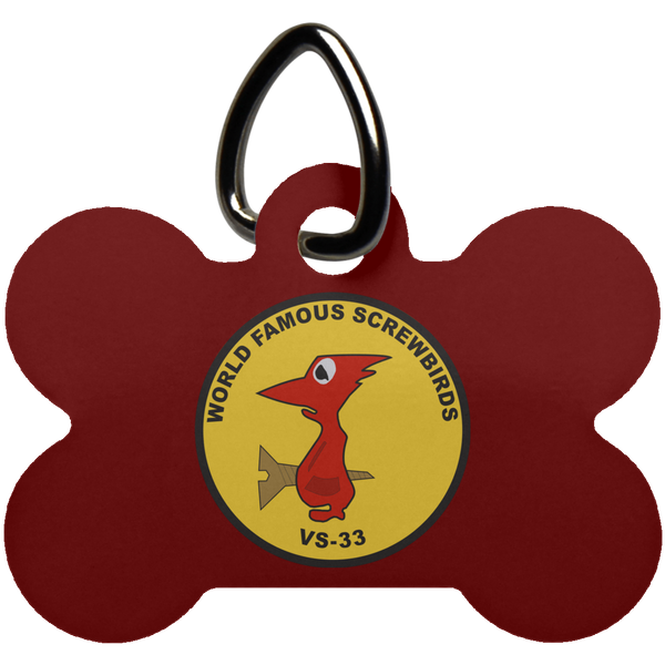 VS 33 1 Pet Tag - Dog Bone