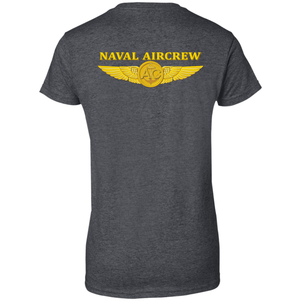Aircrew 3b Ladies Custom Cotton T-Shirt