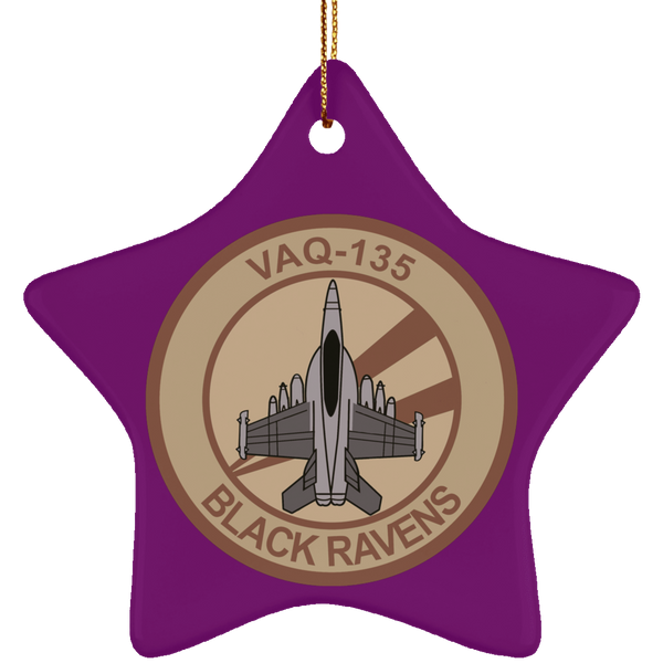 VAQ 135 6 Ornament Ceramic - Star