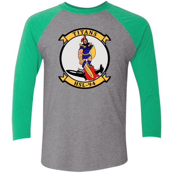 HSL 94 1 Baseball Raglan T-Shirt