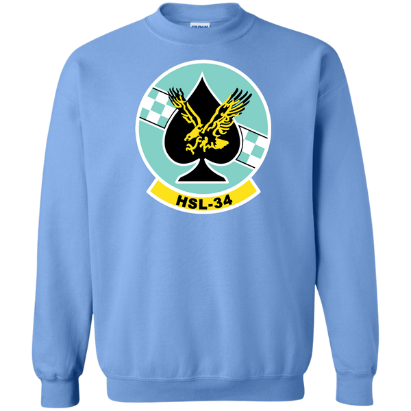 HSL 34 3 Crewneck Pullover Sweatshirt