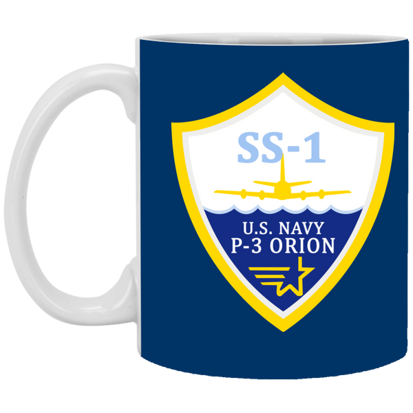 P-3 Orion 3 SS-1 White Mug - 11oz