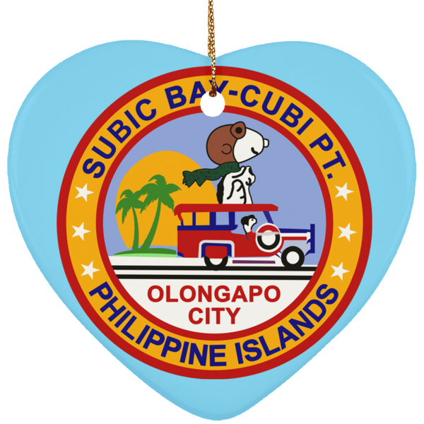 Subic Cubi Pt 01 Ornament - Heart