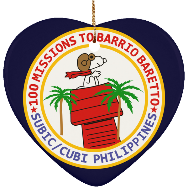 Subic Cubi Pt 07 Ornament - Heart