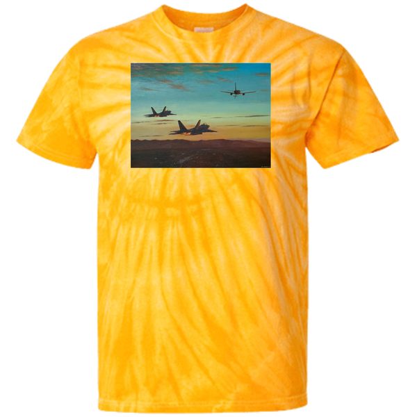 Time To Refuel Cotton Tie Dye T-Shirt