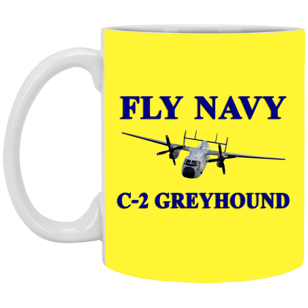 Fly Navy C-2 1 Mug - 11oz