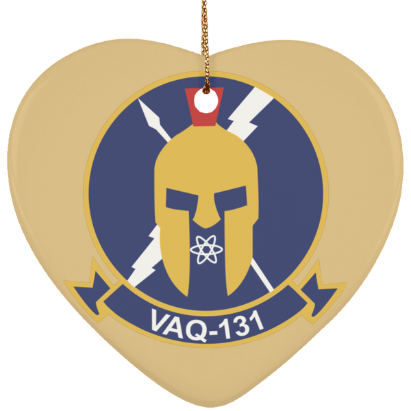 VAQ 131 3 Ornament - Heart