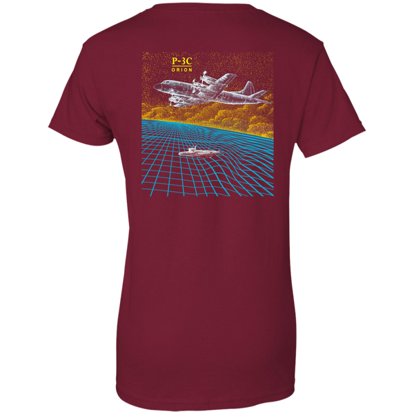 P-3C 1 Fly Aircrew Ladies' Cotton T-Shirt
