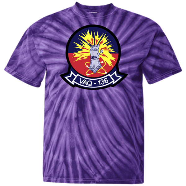 VAQ 136 4 Customized 100% Cotton Tie Dye T-Shirt