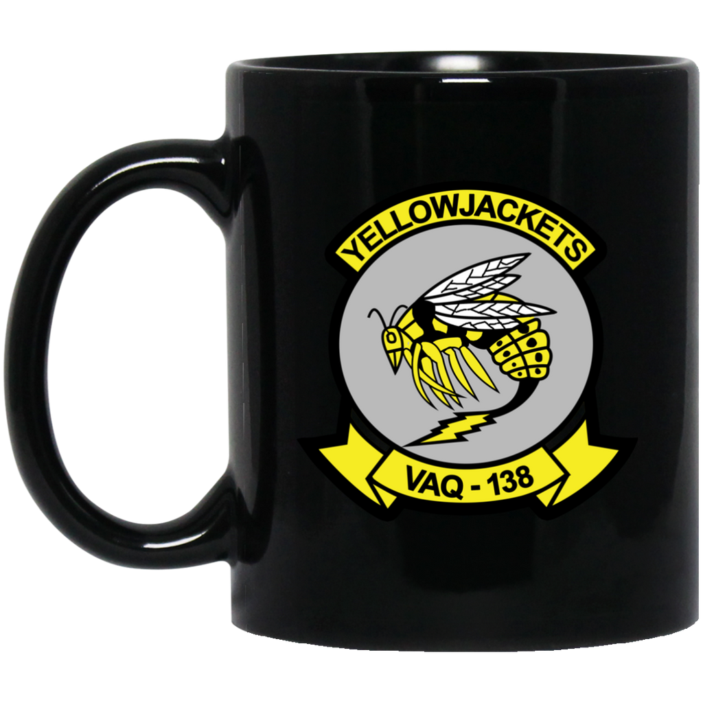 VAQ 138 1 Black Mug - 11oz