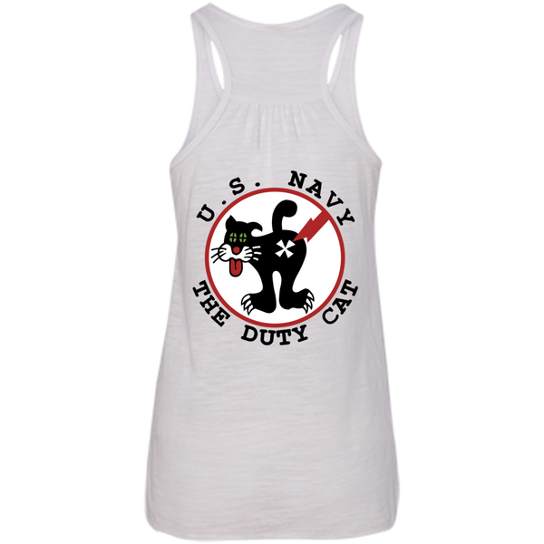 Duty Cat 2b Flowy Racerback Tank