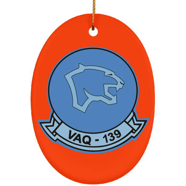 VAQ 139 1 Ornament Ceramic - Oval