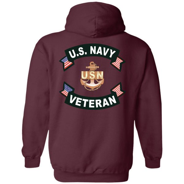 Navy Veteran 1b Pullover Hoodie