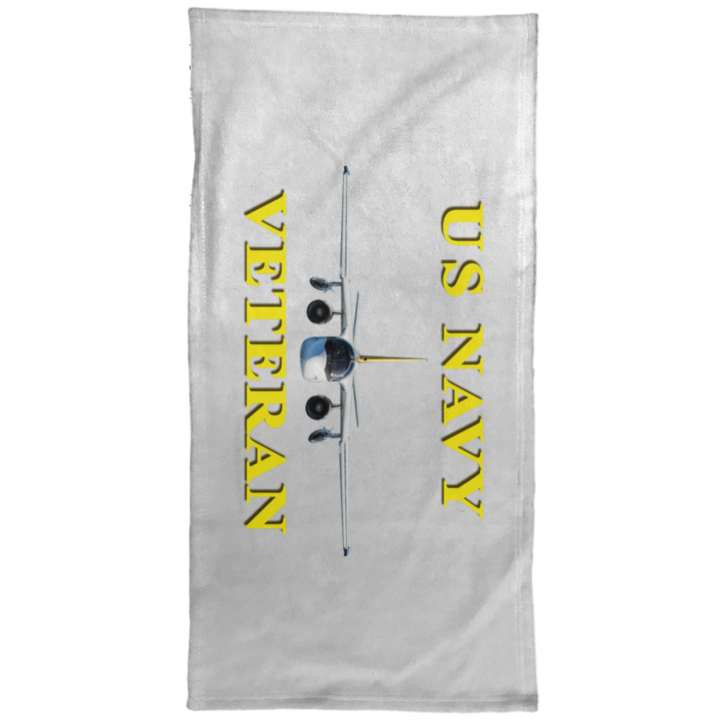 Navy Vet 3 Hand Towel - 15x30