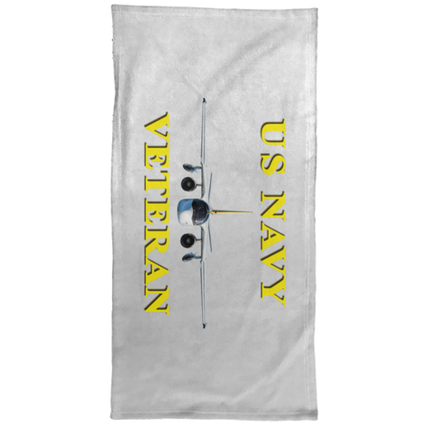 Navy Vet 3 Hand Towel - 15x30