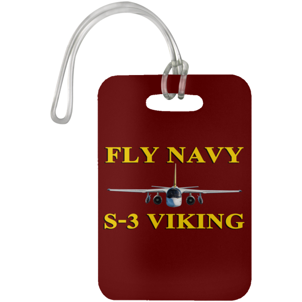 Fly Navy S-3 3 Luggage Bag Tag