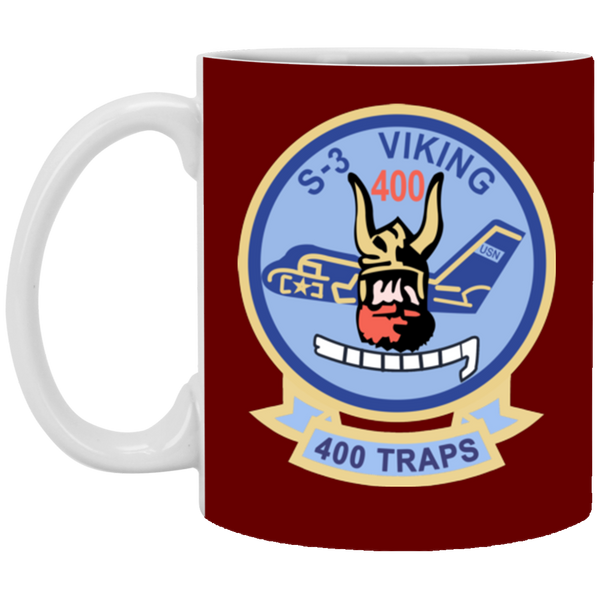 S-3 Viking 6 White Mug - 11oz