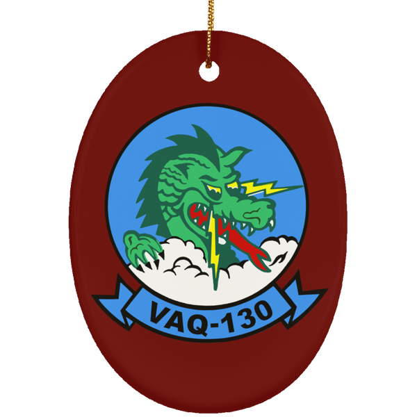 VAQ 130 2 Ornament - Oval