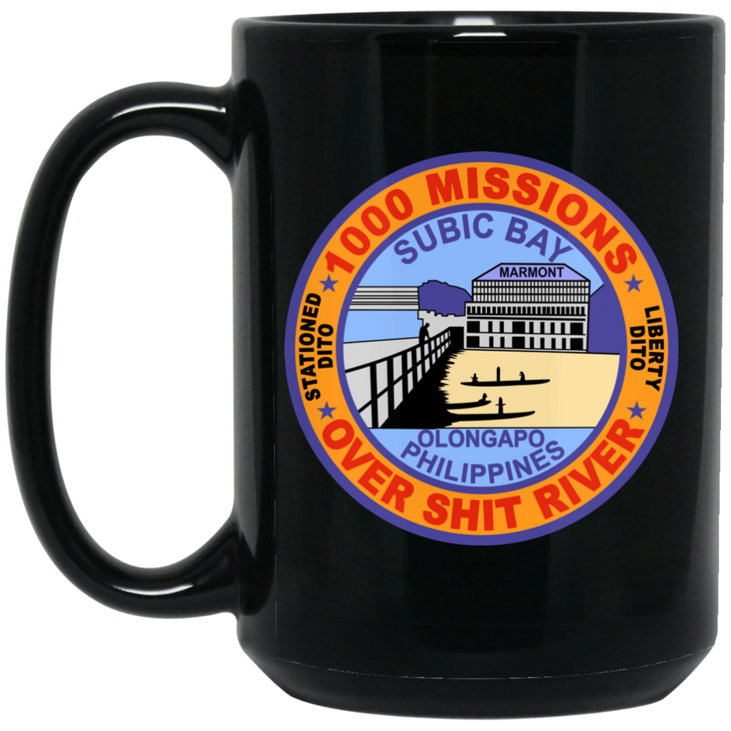 Subic Cubi Pt 2 Black Mug - 15oz