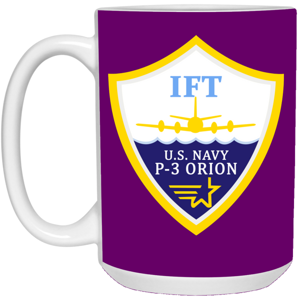 P-3 Orion 3 IFT White Mug - 15oz